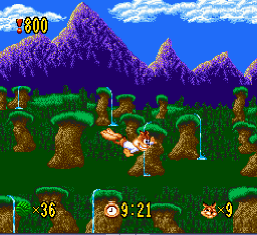Bubsy for SNES