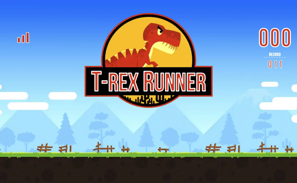 T-Rex Runner For Kids
