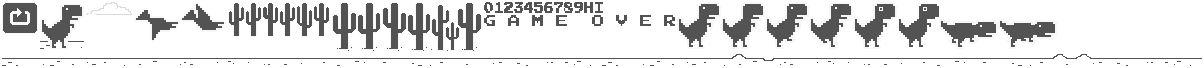 Dino Chrome Online Game Sprite 1